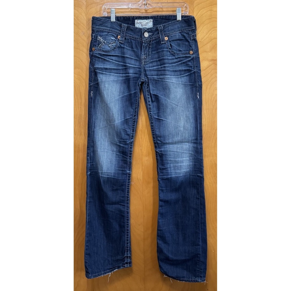 Big Star Women's Sophie Boot Cut Embroidered Denim Jeans  30X33